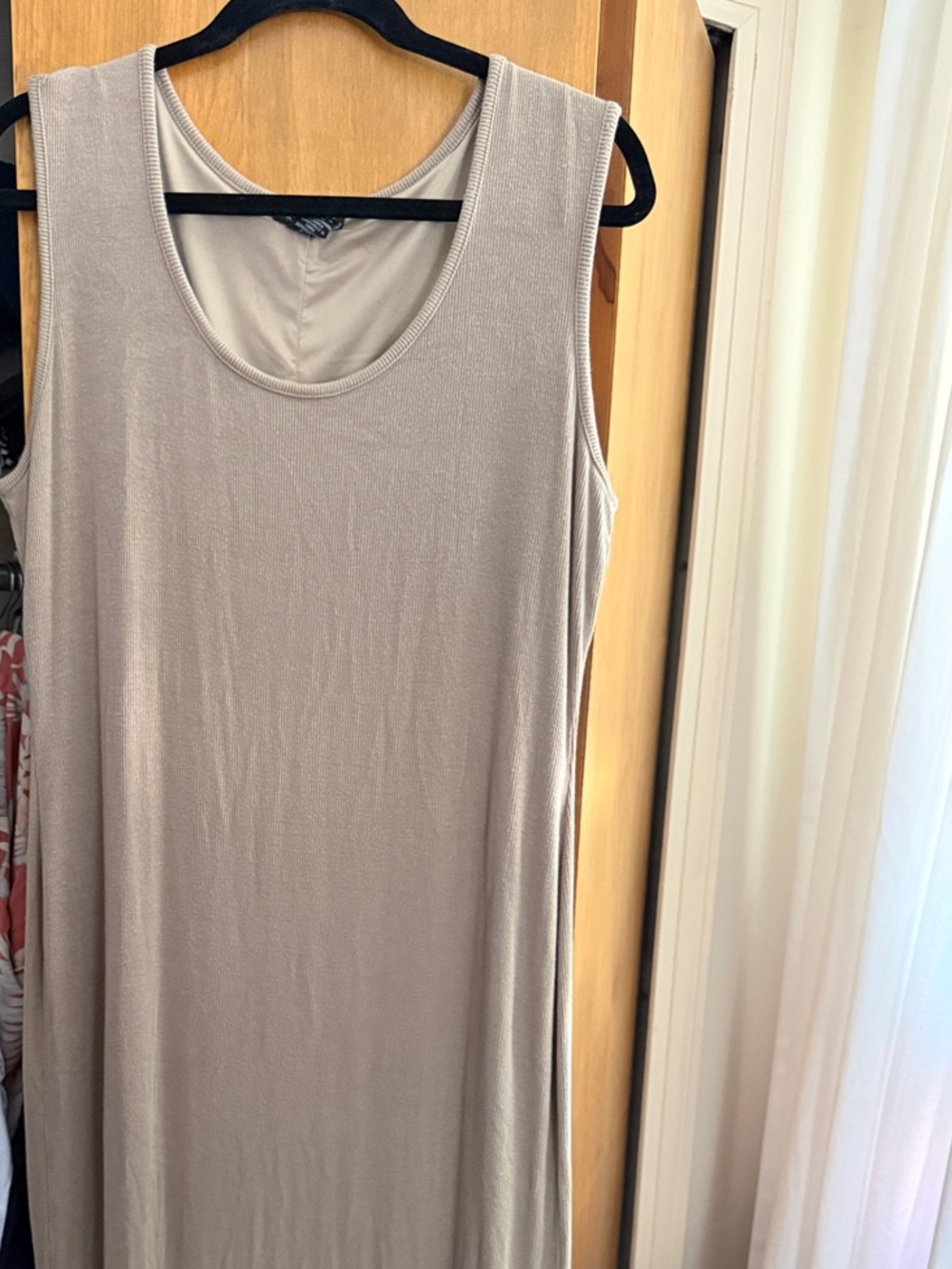 Rachel Zoe Neutral Beige Sleeveless Maxi